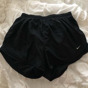 ALL BLACK Nike shorts